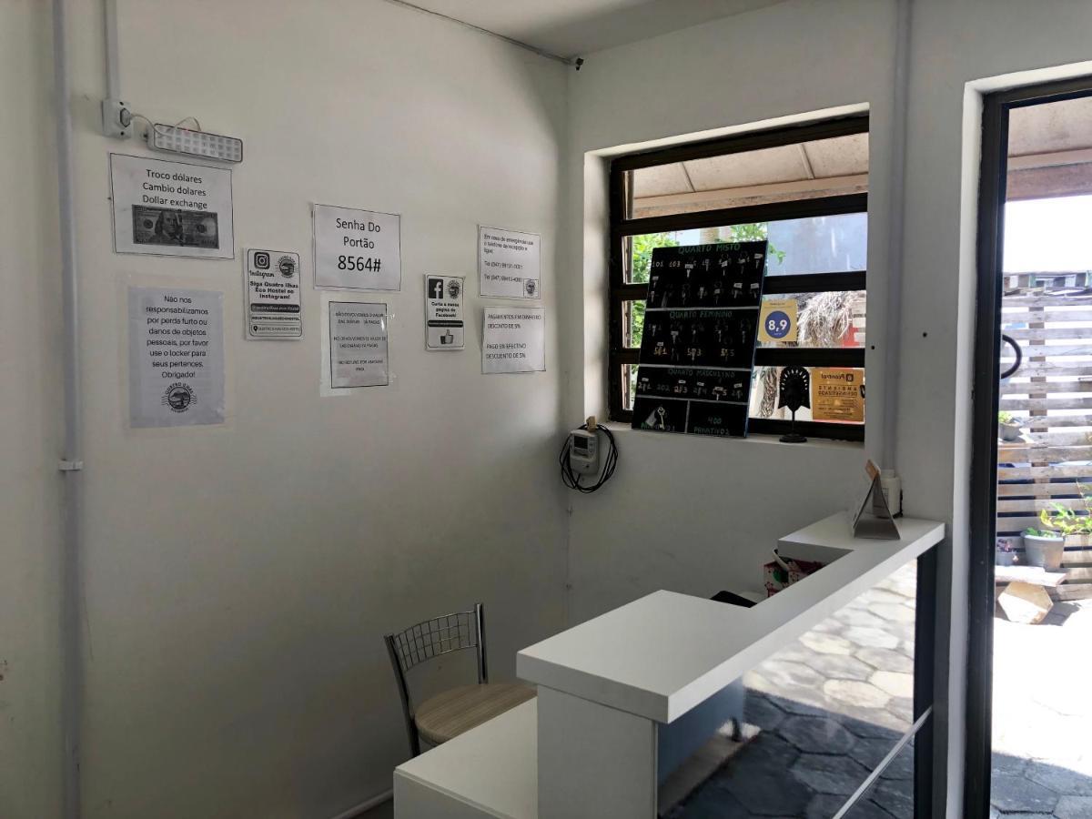 Quatro Ilhas Beach Hostel Bombinhas Dış mekan fotoğraf
